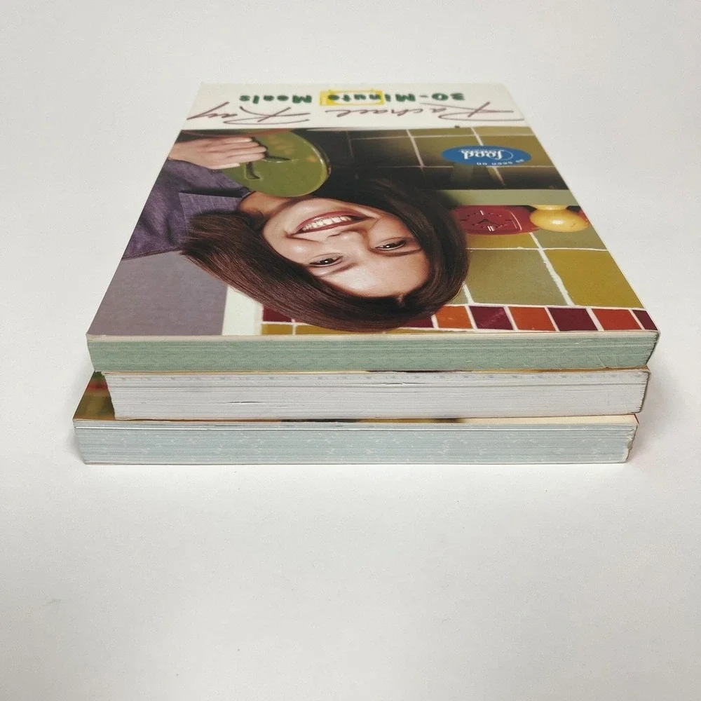 Rachael Ray Books 30-Minute‎ Meals Cookbooks Recipes Lot of 3
